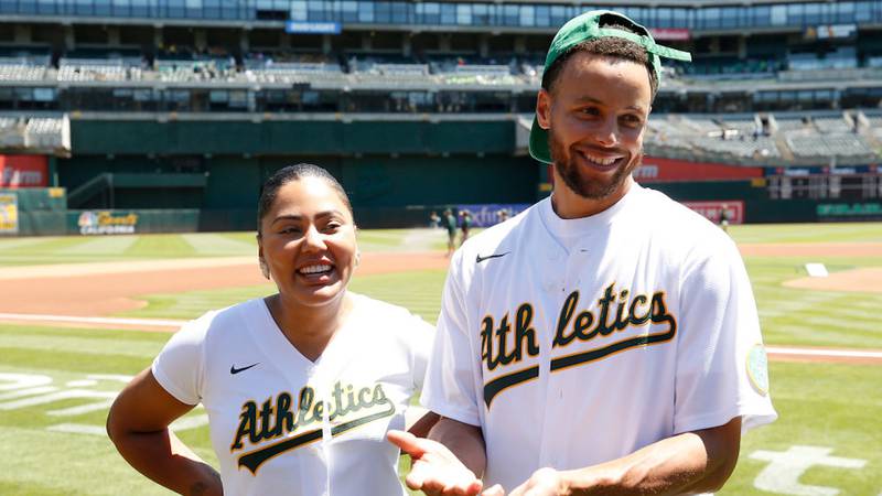 Ayesha and Stephen Curry